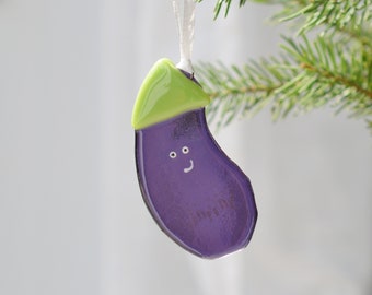 Eggplant ornament