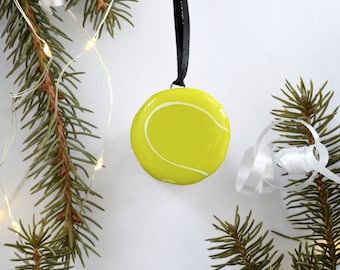 Tennis ornament for Christmas tree