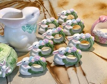 Vintage Easter Breakfast Set