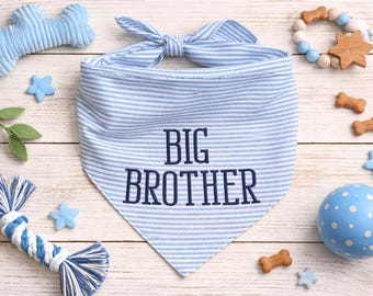 Big Brother Dog Bandana | Gender Reveal, Pregnancy Announcement