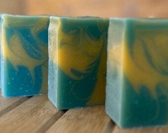 Lemongrass Spearmint Soap: Handmade Essential Oil Bar