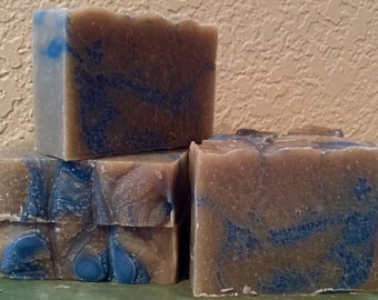 Nag Champa Soap: Sandalwood & Frangipani, Handcrafted 5.5 oz Bar