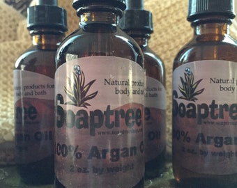 Argan Oil: Moisturizing, Anti-Aging, Hair Nourishment (2 oz)
