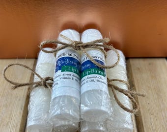 Soothing Lip Balm: Beeswax, Coconut Oil, Vitamin E