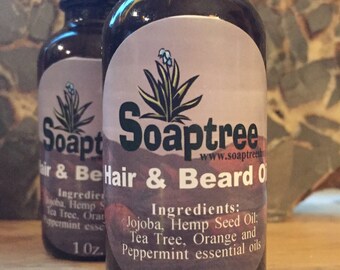 Hair and beard oil