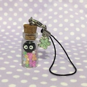 Soot Sprite Mini Bottle Charm