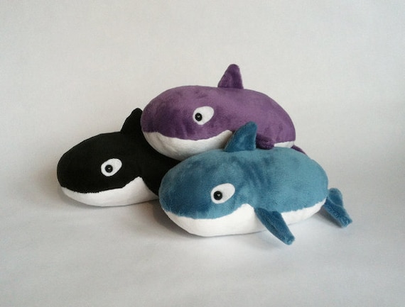 stuffed orca whale