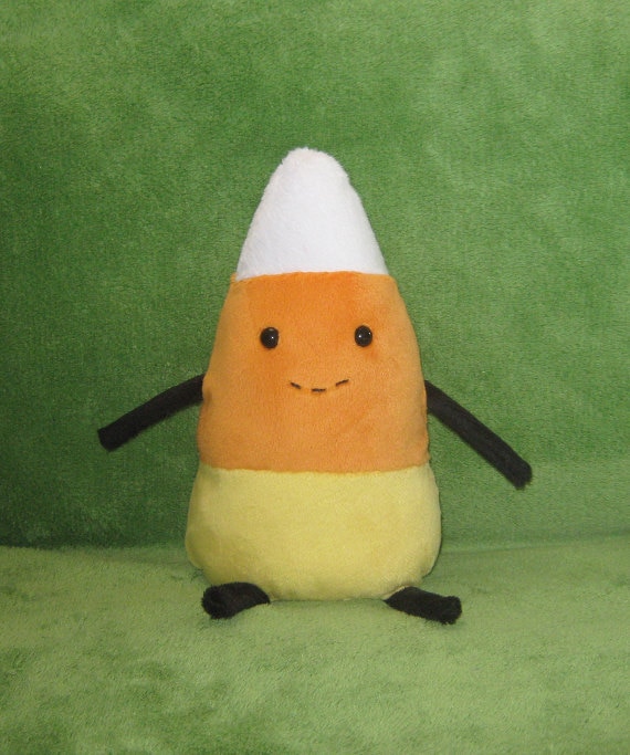 candy corn stuffed toy