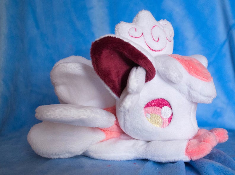 shiny alolan vulpix plush