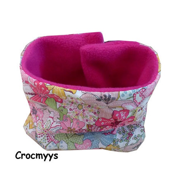 Snood enfant liberty mauvey rose