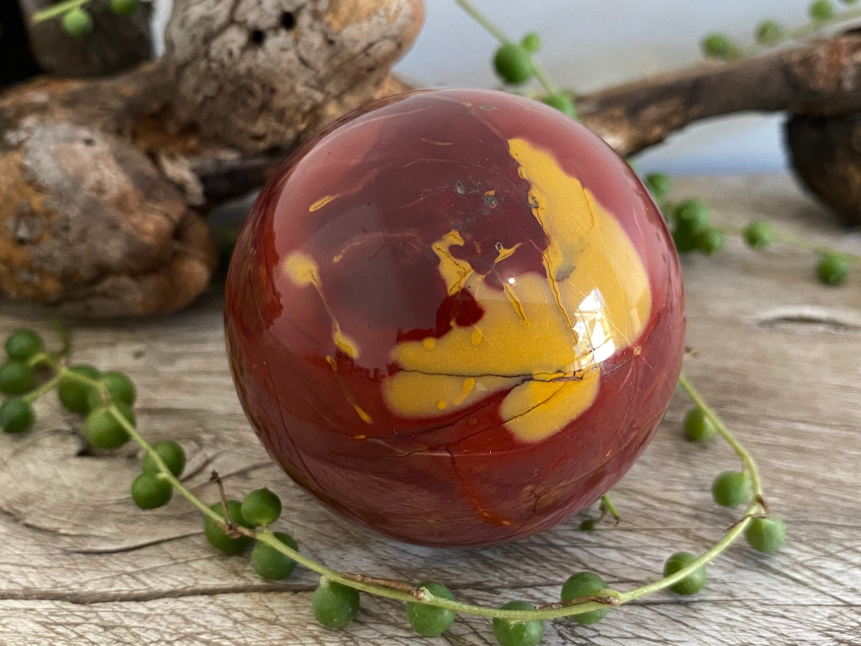Mookaite jasper sphere - Etsy 日本