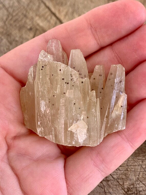 大型柱状方解石 200g 方解石クラスター クリスタルクラスター ホームデコレーション