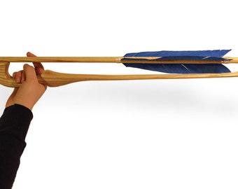 Catatonk Atlatl con tre freccette atlatl