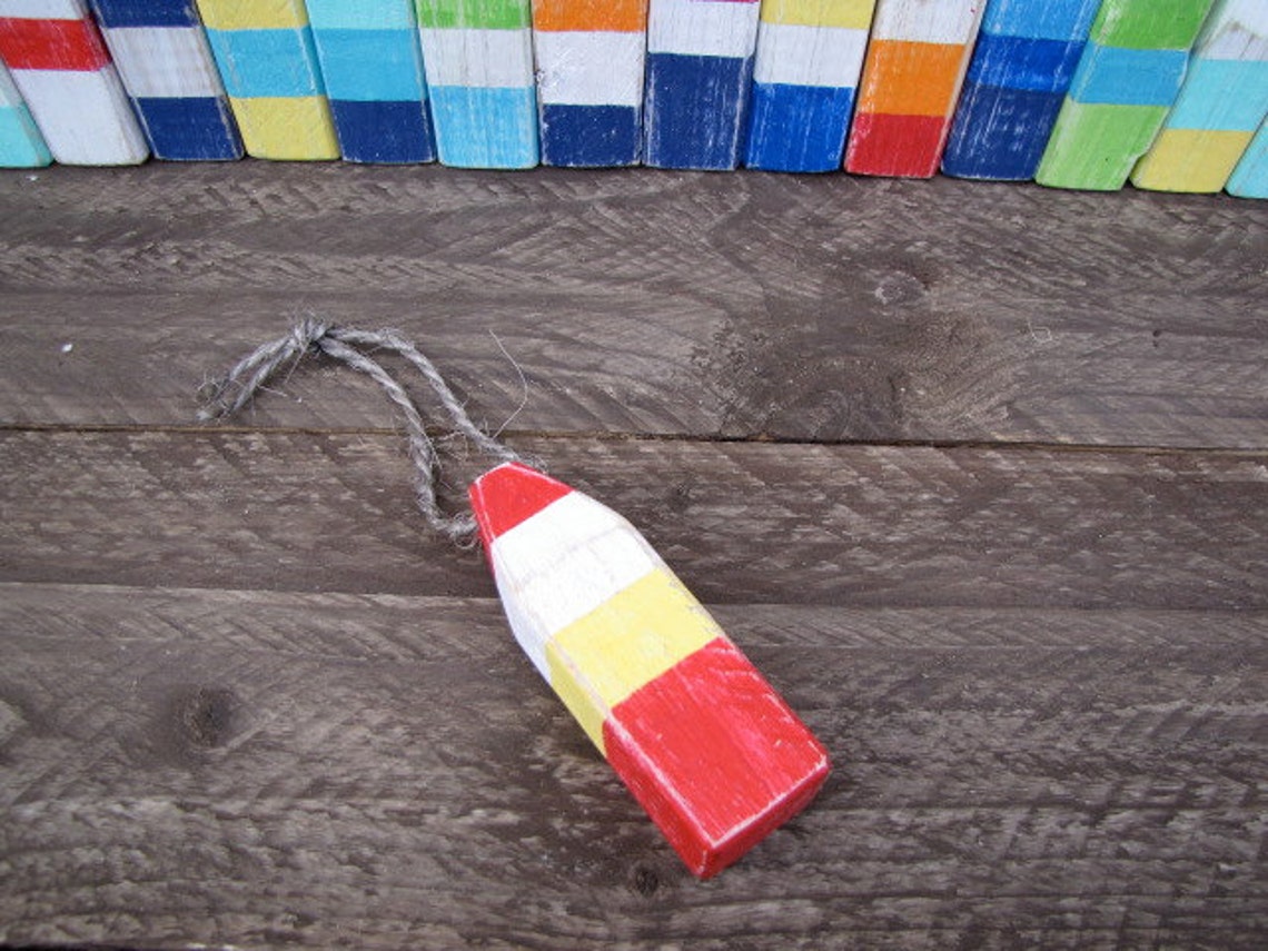 Buoys One Mini Lobster Nautical BuoysAssorted Colors Etsy