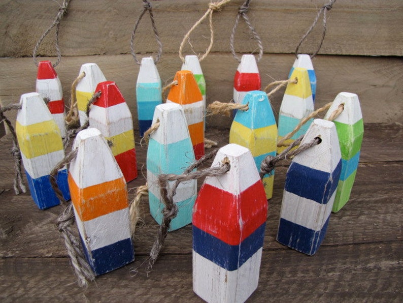 Buoys One Mini Lobster Nautical BuoysAssorted Colors Etsy