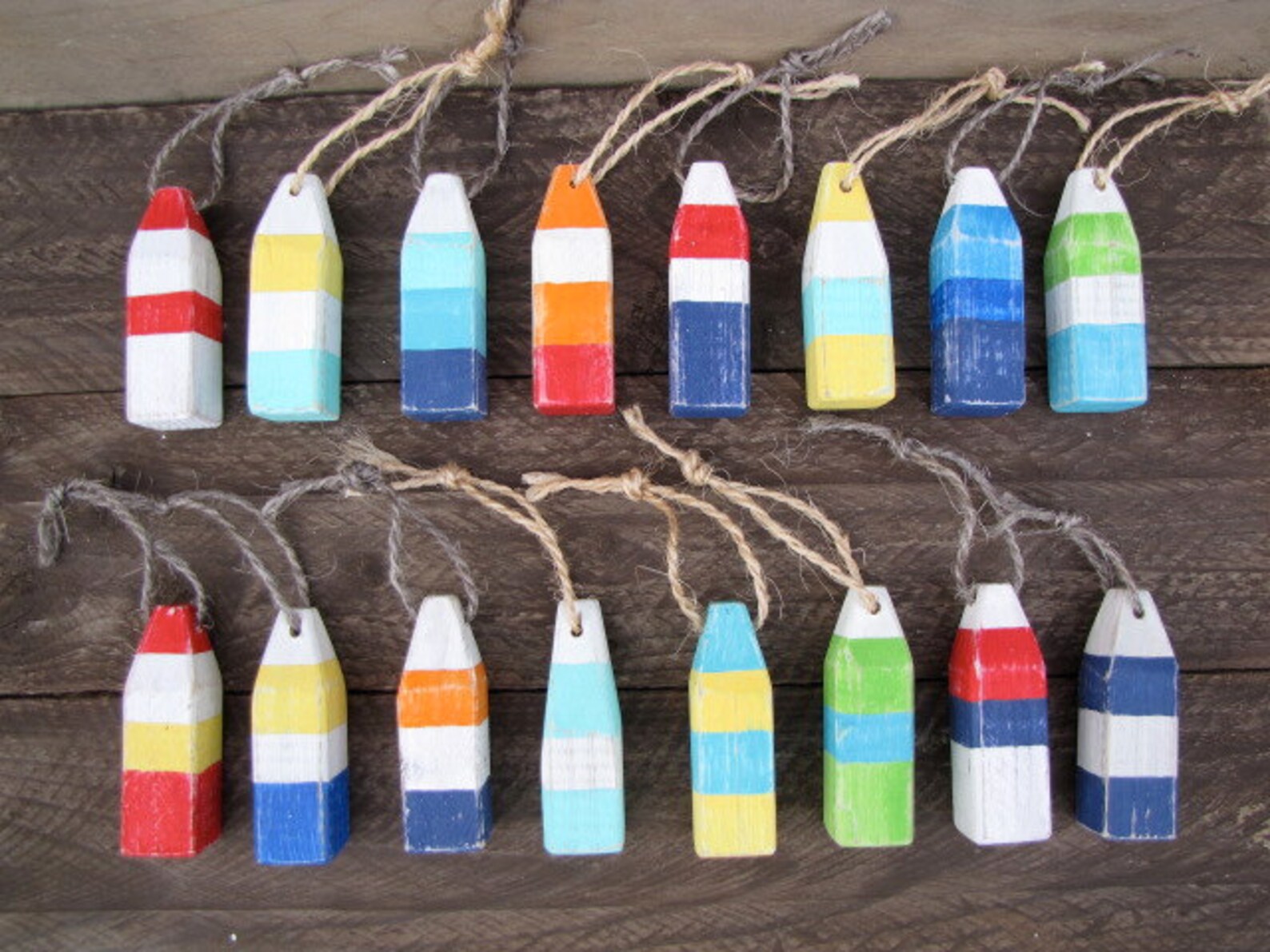 Buoys One Mini Lobster Nautical BuoysAssorted Colors Etsy