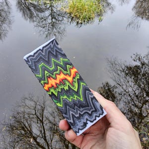 knife scales g10 micarta crosscut handle Stabilized wood burl block