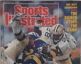 Collectible Sports Illustrated Magazine November 21, 1988