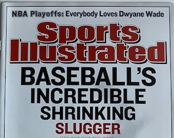 L'incroyable frappeur qui rétrécit au baseball, collection Sport Illustrated Magazine, 30 mai 2005
