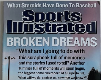 Collectible Sport Illustrated Magazine Broken Dreams What Steroids Have Done To Baseball March 28, 2005