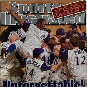 Arizona Diamondbacks, 2001 World Series Sports Illustrated Cover Acrylic  Print by Sports Illustrated - Sports Illustrated Covers