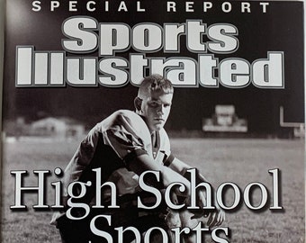 Revista Sport Illustrated de Colecionador, Brian Brohm, Esporte da Trinity High School, Louisville, Kentucky, 18 de novembro de 2002