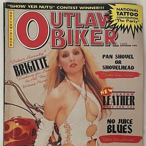 Outlaw Biker Magazine Vol. 8 No. 4 September 1992