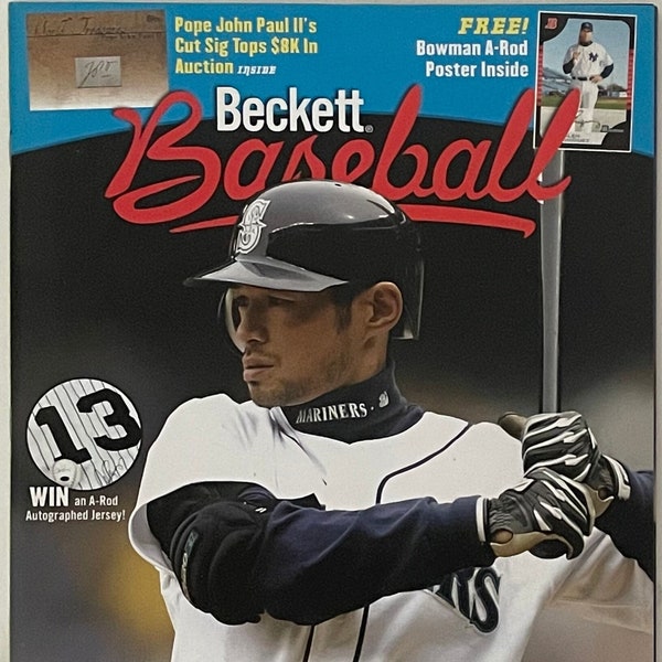 Beckett Baseball Magazine Ichiro Suzuki June 2005