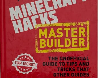 Hacks for Minecrafters: Master Builder (Hardcover) | Megan Miller | Minecraft Building Guide Book | Gaming Strategy Book (Jr.)