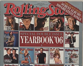 Rolling Stone Magazine #1016-#1017 Special Double Issue Yearbook' 06 December 28, 2006 - January 11, 2007