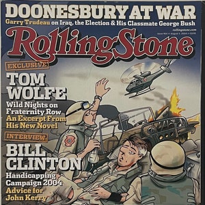 Rolling Stone Magazine #954 Tom Wolfe & Bill Clinton August 5, 2004