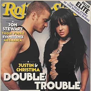 Rolling Stone Magazine #925 Justin Timberlake & Christina Aguilera June 26, 2003