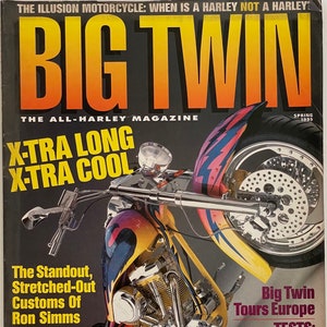 Big Twin Magazine Extra Long Xtra Cool Spring 1995