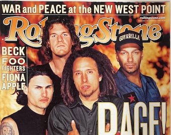 Rolling Stone Magazine Rage Against The Machine Issue # 826 November 25, 1999