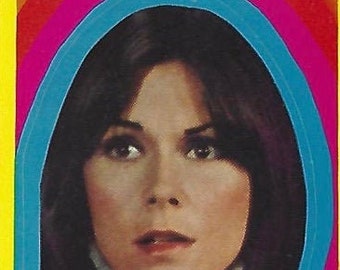 Vintage Charlie's Angels 1977 Topps Trading Card Sticker # 33 Charlie's Angel Sabrina