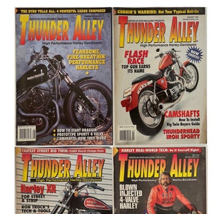 Lot Of 5 Thunder Alley Magazine 1994, January, March, May, July 1995 (Bundle 1)