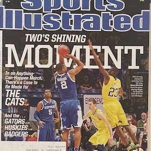 Sport Illustrierte Zeitschrift 7.April 2014 Aron & Andrew Harrison Kentucky und Caris Levert und Nik Stauskas Michigan