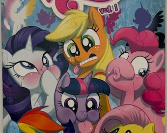 My Little Pony Pony Tales Volume 1 Graphic Novel – MLP Comic Book Collection Friendship Is Magic Paperback Collector Book (50) Jr.