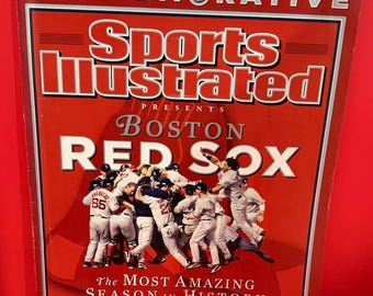 Sports Illustrated Commemorative Magazine Boston Red Sox 2004 World Series Champions