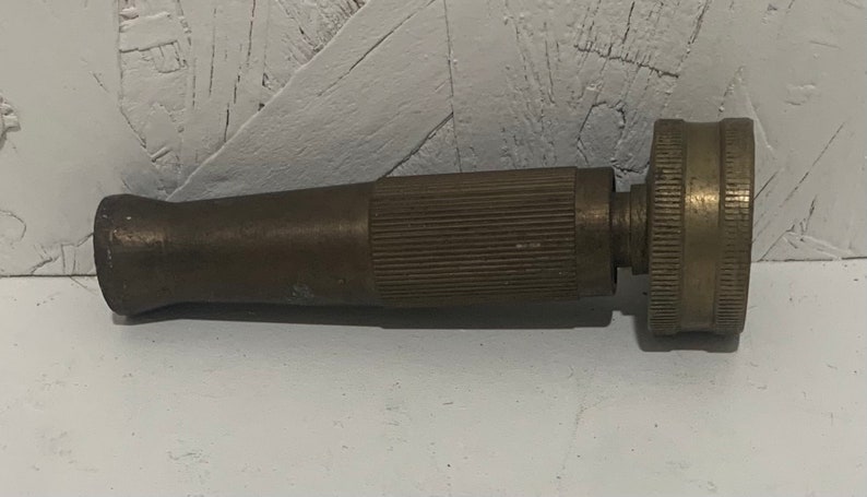 Vintage Brass Hose Nozzle