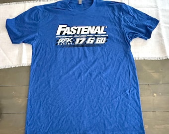 Fastenal RFK Racing 17 Chris Buescher,  6 Brad Keselowski,  60 Ryan Preece T Shirt Size Large