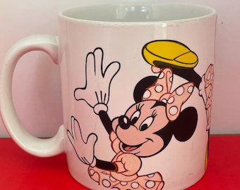 Vintage Walt Disney Minnie Mouse-koffiemok