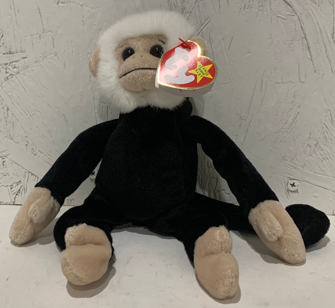 Rare With Error Collectible 1998 Ty Beanie Baby Mooch the Monkey - Etsy