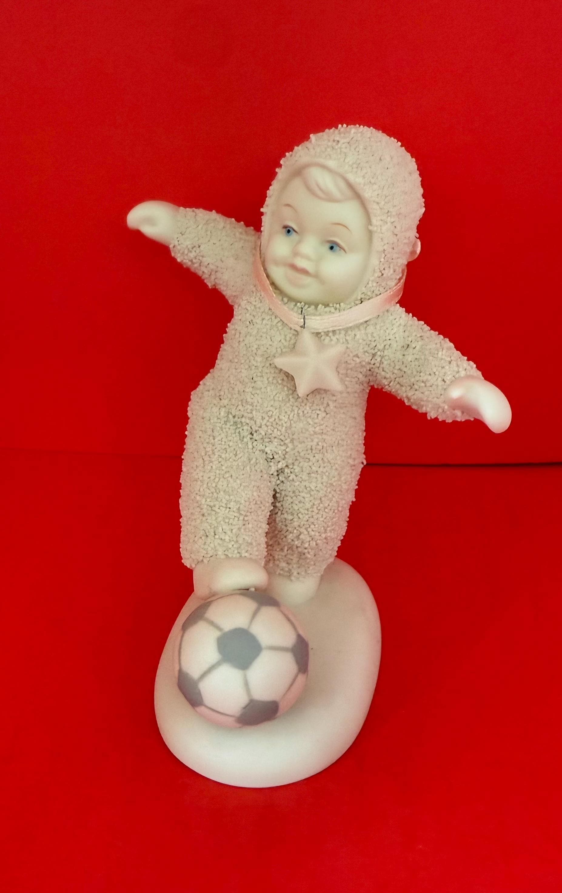 Snowbabies Department 56 Soccer Player - Etsy