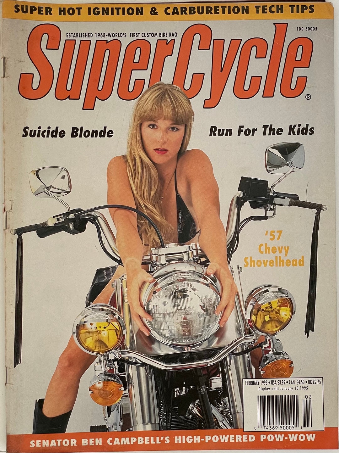 Super Cycle Magazine February 1995 Etsy