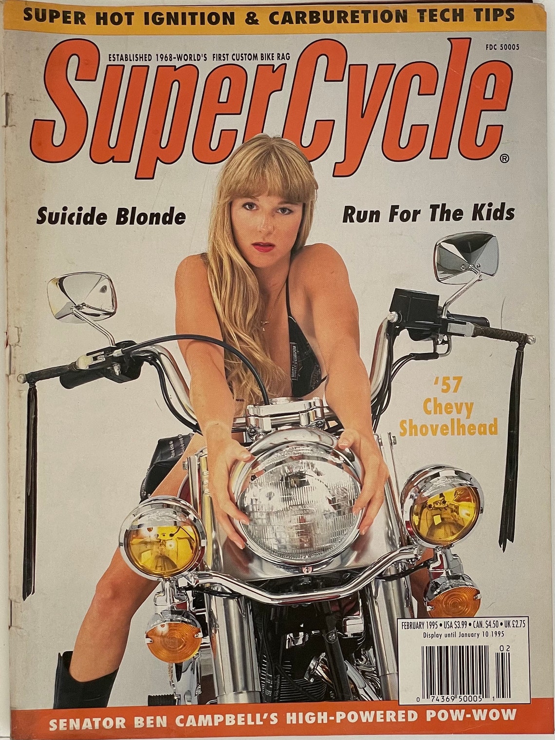 Super Cycle Magazine February 1995 Etsy