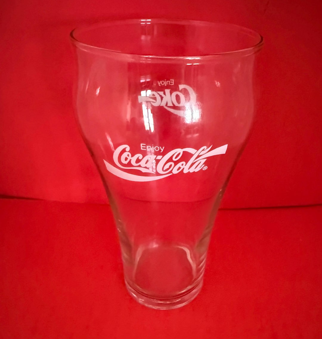 Vintage Coca Cola 16oz Glass - Etsy
