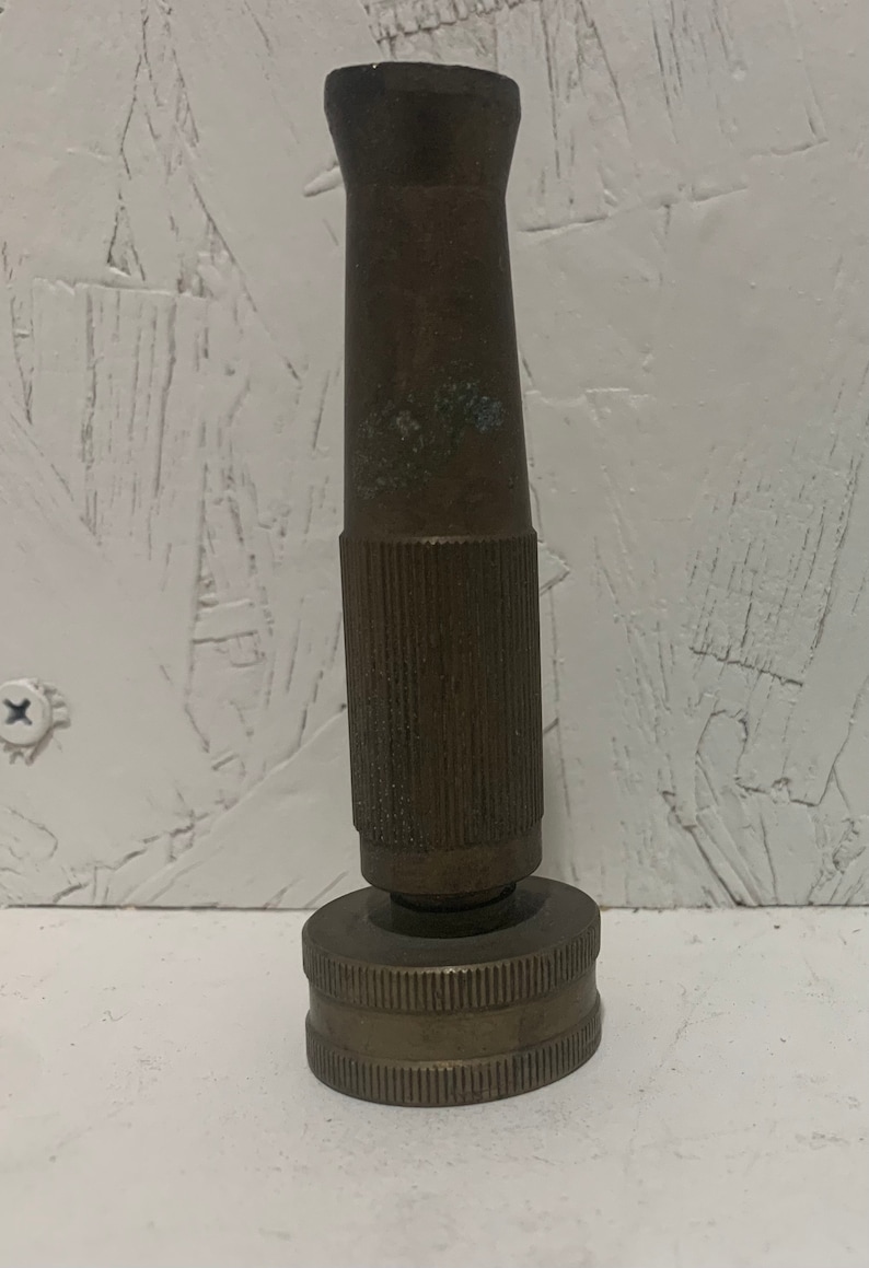 Vintage Brass Hose Nozzle