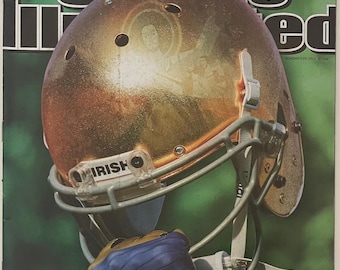 Sport Illustrated Magazine November 26, 2012 The Notre Dame Miracles
