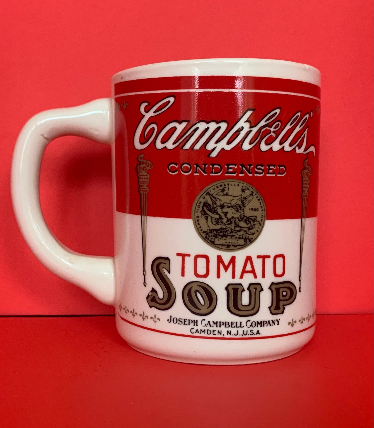 Vintage Campbells Tomato Soup Mug Etsy